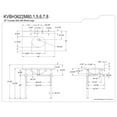 thumbnail image 3 of Kingston Brass KVBH3622M87 Addington 36" Rectangular Marble Console Bathroom Sink - Marble, 3 of 7