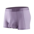 thumbnail image 1 of B91xZ Boxers pour Hommes en Coton Extensible, Violet G, 1 of 2