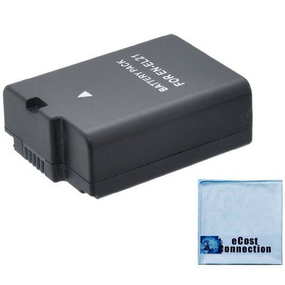 EN-EL21 High-Capacity Battery For Nikon 1 V2 EN-EL21, ENEL21 & More.. Camcorder   eCostConnection Microfiber cloth
