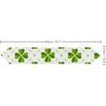 thumbnail image 3 of Coolnut 13"x70" Table Runner, Saint Patrick Shamrocks Washable Table Cloth Runner for Holiday Home Wedding Table Top Decoration, 3 of 3