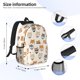 thumbnail image 5 of Easygdp Shiba Head Face Mochila Ligera de 15 Pulgadas para Estudiantes, Mochila Cómoda para la Escuela y Viajes, Correas Ajustables, 5 of 6