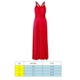 thumbnail image 4 of Robe Maxi Convertible Enveloppante Multi-Positions pour Femmes Bandage Multi-Positions Robe Longue de Demoiselle d'Honneur, 4 of 4