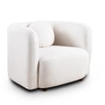 thumbnail image 2 of Modern Japandi Accent Chair - Skin - friendly and Easy to Maintain - Living Room - Tranquil and Tidy Space, 2 of 4