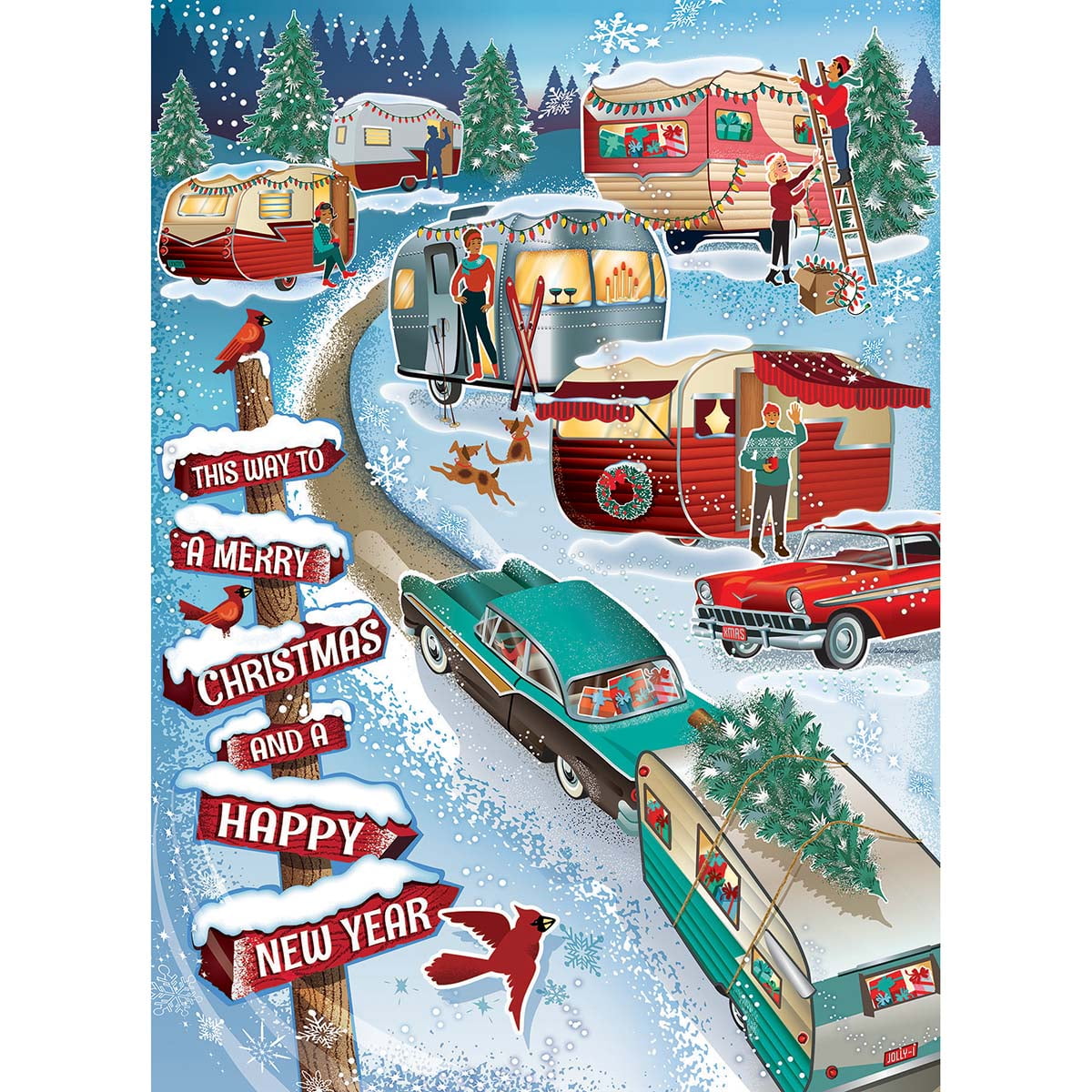 Hitting The Road, 1000 Pieces, Cobble Hill