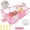 Pink, variant on HioHa Pet Large Playpen, Family Big Playard with Basketball Hoop, Portable Pet Fences, Foldable Play Fence with Storage Bag