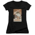 thumbnail image 1 of Star Trek Tos Episode 65 Junior Women's V-Neck T-Shirt Black, 1 of 1