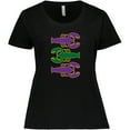 thumbnail image 3 of Inktastic Mardi Gras Celebration Funny Crawfish Women's Plus Size T-Shirt, 3 of 5