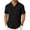 Black, variant on Mens Corduroy Shirt Jackets 2026 Casual Long Sleeve Button Up Collared Work Shirts Lightweight Shacket with Flap Pockets Navy 2XL