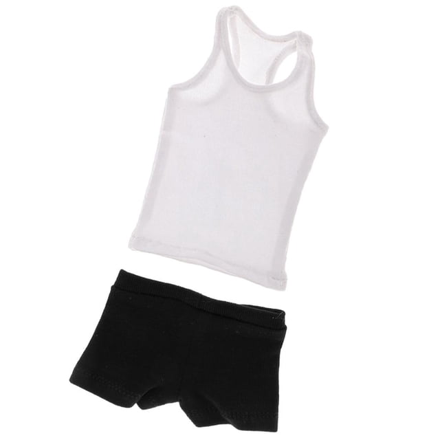 Conjunto de Chaleco Y ropa interior para Figura de acción masculina 1/6 Yotijar