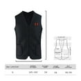 thumbnail image 2 of Heated Vest for Men,Lightweight Electric Heating Vest with Battery Pack for Winter Outdoor Hunting Skiing Hiking work, A, 2 of 9