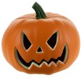 thumbnail image 1 of Estatua de calabaza luminosa para Halloween, accesorio de calabaza iluminado para decoración de jardín al aire libre, 1 of 5