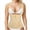 Khaki / 2XL, variant on Women's Underbust Corset Waist Trainer Cincher Steel Boned Body Shaper Vest with Adjustable Straps - Black / 3XL