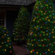 125 Solar Powered LED String Lights, 68 Feet - Multi-Colored