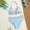Blue 10lm, variant on Swim Suits for Girls 7-8 Girls Swimsuit 2 Piece Cute Floral Halter Neck Bikini Sets Summer Swimwear Size 10-17Y