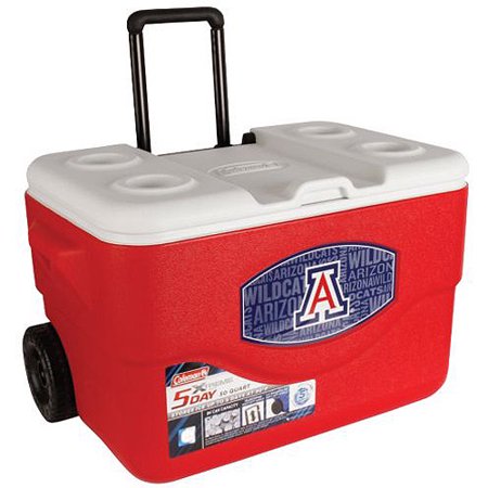 coleman rolling cooler 50 quart