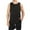 Black, variant on Xysaqa Gym Workout Tank Tops Men, Men's Athletic Gym Tank Top, Ribbed Muscle Tees Fitness Bodybuilding Sleeveless T-Shirts for Men S-XXL