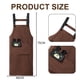 thumbnail image 2 of 2 uds delantal cocina hogar toallitas antiincrustantes impermeables correa de mano oso tesoro Cheng hombre sin mangas, 2 of 5