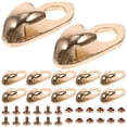 thumbnail image 1 of SHISUYAN Boot Hook Eyelets Golden 12Pcs For Restoration Other Outdoor Activities, 1 of 8