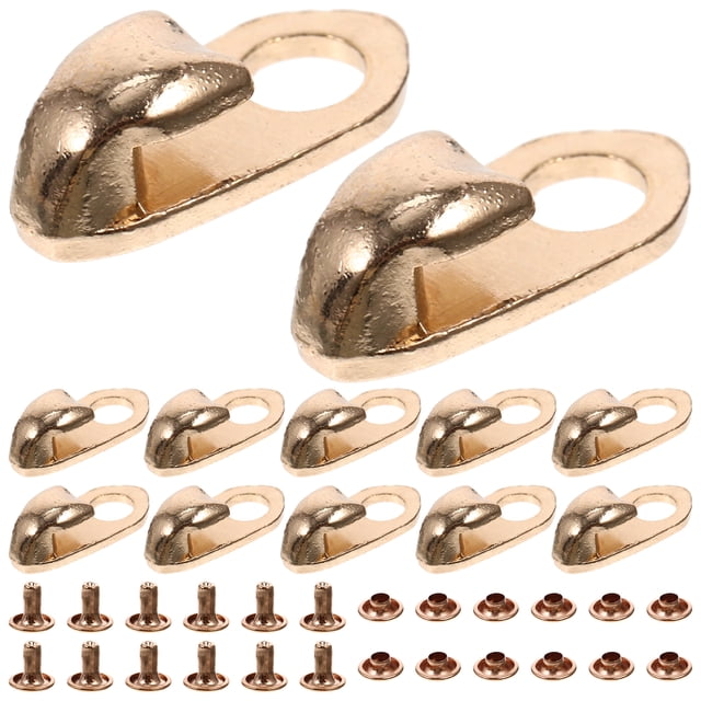 SHISUYAN Boot Hook Eyelets Golden 12Pcs For Restoration Other Outdoor Activities