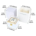 thumbnail image 7 of Automatic Rotating Cake Jewelry Box with Candles Romantic Proposal Ring Gift Surprise Box for Special, 7 of 7
