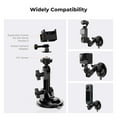 thumbnail image 5 of K&F CONCEPT Suction Cup Mount for DJI Osmo Pocket 3, Car Windshield Window Dash Mount Holder for GoPro Hero 13/12/11/10/9 Black, DJI Osmo Action 3/4/5 Pro, Insta360 X5/X4 Accessories, 5 of 7