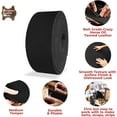 thumbnail image 3 of ELW 9-10 oz. 3.5-4mm Crazy Horse Full Grain Cowhide Genuine Leather Strap for Crafts  Size: 0.5"x40" 1.3x102cm  Blank Belts, DIY, Tooling, Jewelry, Wrapping, Straps, Heavy Duty  Black, 3 of 8