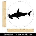 thumbnail image 2 of Hammerhead Shark Solid Self-Inking Rubber Stamp Ink Stamper - Red Ink - Small 3/4 Inch, 2 of 7