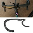 thumbnail image 2 of Happydeer EC90 31.8mm 400/420/440mm UD Matte Carbon Fiber Road Bike Drop Bend Handlebar, 2 of 7