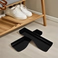 thumbnail image 4 of FESTFENDS 1Set Black Acrylic Wall Mounted Shoe Rack Adjustable Display Stand for Entryway Living Room Bedroom, 4 of 8