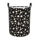 thumbnail image 1 of Fotbe Daisy Cesto de Ropa con Asas, Cesto Impermeable de Gran Capacidad, Bolsa de Lavado para Dormitorio, Cesto de Ropa con Ruedas y Asas-Small, 1 of 6