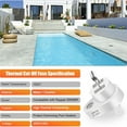 thumbnail image 2 of 2Pcs Digital Swimming Pool Heater Plug Fuses Pool Heater Rollout Switches Thermal Fuses for 005899F Pool Heater Parts, 2 of 8