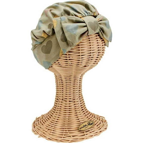 Children's San Diego Hat Company Polyester Printed Turban CTK4201 Grey S (0-12M)