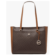 MICHAEL KORS Womens Maisie 3 In 1 Bundle Large Top Zip Tote Crossbody Pouch Wristlet