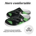 thumbnail image 6 of Fotbe Rock Guitar Guinea Pig Pattern Women's Fuzzy Curly Fur Memory Foam Loafer Slippers Indoor Outdoor Slippers Winter Home Shoes-46/47, 6 of 7