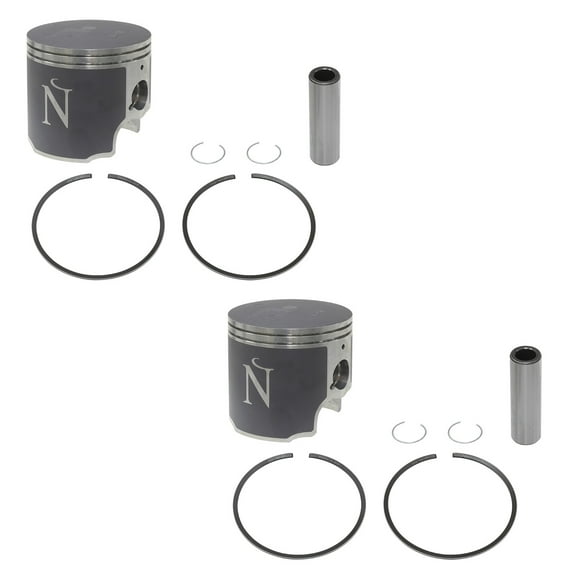Namura, NW-40001, 2 Piston Kits for Yamaha 1996-2000 760 Jet Skis PWC Standard Bore 84mm SEE LIST