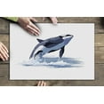 thumbnail image 3 of Orca Whale, Icon (19x27 inches, Premium 500 Piece Jigsaw Puzzle for Adults and Family, Made in USA), 3 of 4