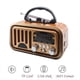 thumbnail image 2 of Radio Portátil Vintage Clásica Retro FM AM SW, Altavoz Inalámbrico Bluetooth, Tarjeta TF, Reproductor de Música MP3 USB A, 2 of 5