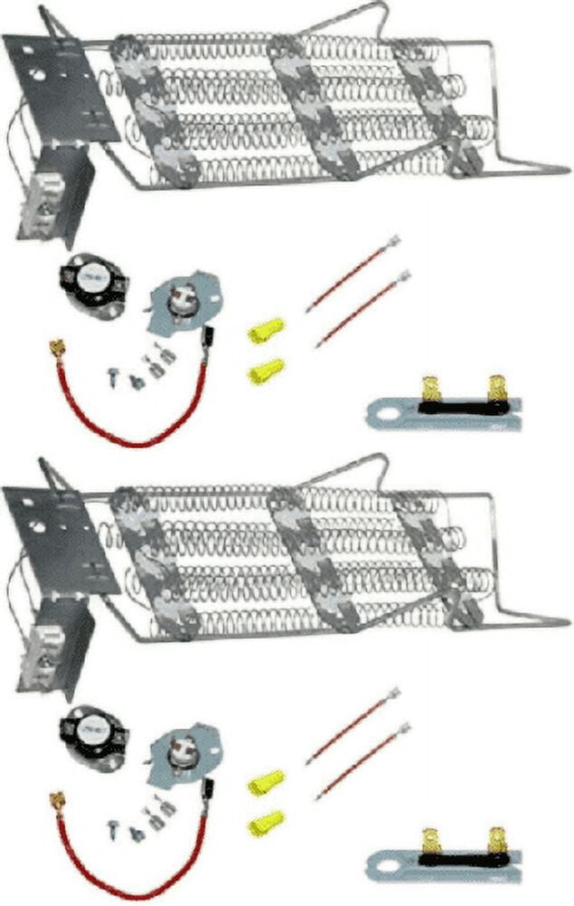 WP4391960 279816 3392519 Whirlpool, Kenmore Dryer Heater Fuse Kit 2 Pack