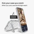 thumbnail image 6 of ZAGG Clear Snap with Kickstand - Apple iPhone 17 Clear Case with MagSafe and Built-In Kickstand, 6 of 18