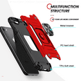 thumbnail image 2 of LeYi iPhone SE 2020 Case with 2 x Screen Protector, iPhone 8 Case, Shockproof Drop Test Cover with Car Mount Kickstand Lightweight Protective Case for iPhone 6/6s/7/8/SE 2020/SE 3 2022 - Red, 2 of 7