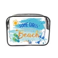 thumbnail image 2 of Clear Pvc Portable Printed Cosmetic Case Compact Travel Toiletry Pouch Sturdy Transparent Organizer For Makeup And Beauty Supplies Vacation Essentials, 2 of 3