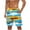 Multicolor-36, variant on Virmaxy Men's Swim Trunks Shorts Quick Dry Hawaiian Board Shorts with Elastic Waist Drawstring Summer Shorts for Resort Lounging Multicolor-1 S