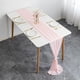 thumbnail image 2 of Chemin De Table Moderne En Mousseline De Soie - 72cm*305cm - Lavable - Pour Mariage - Decoración De Mesa - Pour Mariage, Anniversaire, Communion, 2 of 5