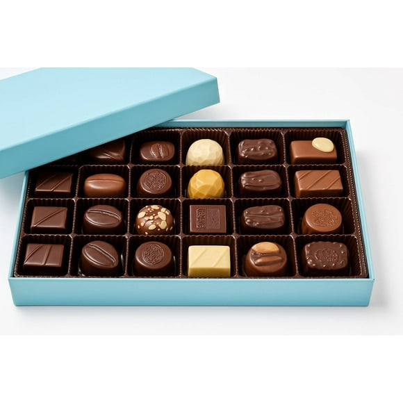 Andy Anand Sugar Free Belgian Chocolate Truffles Espresso, Hazelnut, Strawberry, Coconut, Cherry, Orange Gift boxed, Birthday, Valentine (16 Pcs), Shipped 2nd Day Air