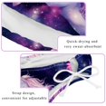 thumbnail image 3 of Starry Unicorn Detachable Sponge Adjustable Strap Bikini Set Two-Pack Swim Suits for WomenToolStrip with applicable scenes, 3 of 6