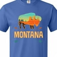thumbnail image 4 of Inktastic Montana Gift Buffalo Silhouette T-Shirt, 4 of 5