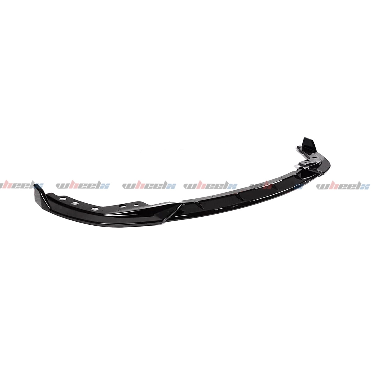 WheelX Car Front Bumper Lip Compatible with 2019-2024 BMW 3 Series G20 G28, Air Dam Fit for 330e 330i 340i M340i M-Sport Lower Chin Splitter 4 Door Sedan Protection Body Kit, Glossy Black