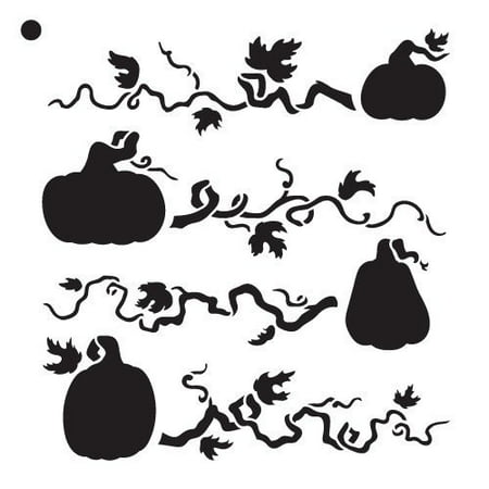 Pumpkin Patch - Pattern Stencil - 6