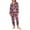 T-766Hot Pink321, variant on MEZZALL Girls Animal Print Sleep Cozy Two Piece Shirts Pants With Bow Detail Soft Leisure Kids Long Sleeve Lapel Home Relaxation Outfit Sets Fashionable Clothes Sets