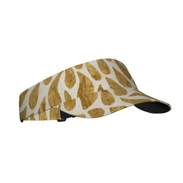 Balery Gold Drops Gorra deportiva con visera ajustable para mujer y hombre (talla única)